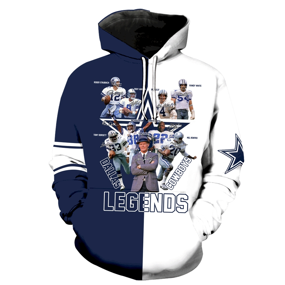 Dallas Cowboys Legends    73 Unisex 3D Hoodie Gift For Fans