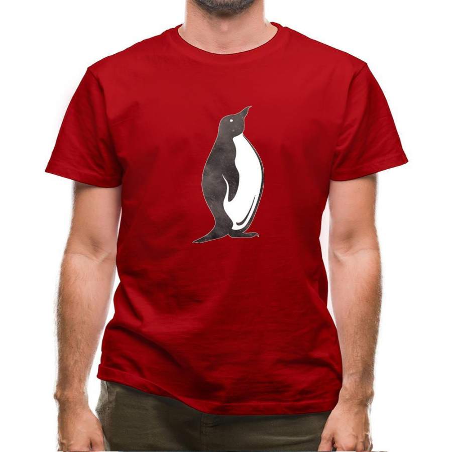 Space Animals – Penguin Mens T-Shirt