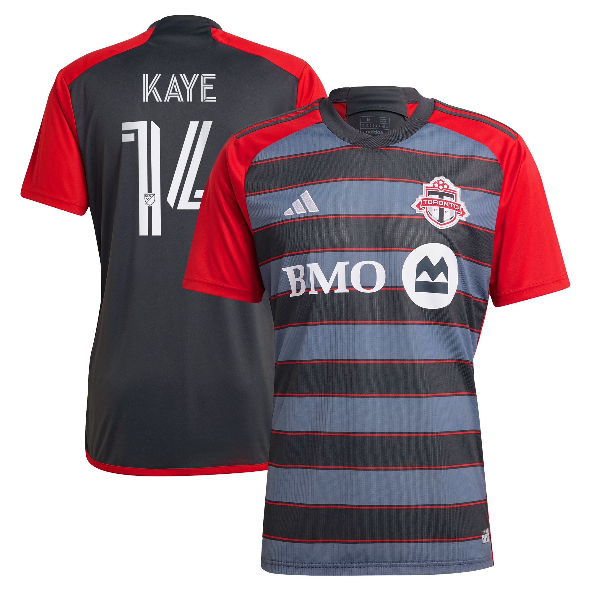 Mark-Anthony Kaye Toronto FC 2023 Club Kit Replica Player Jersey – Gray