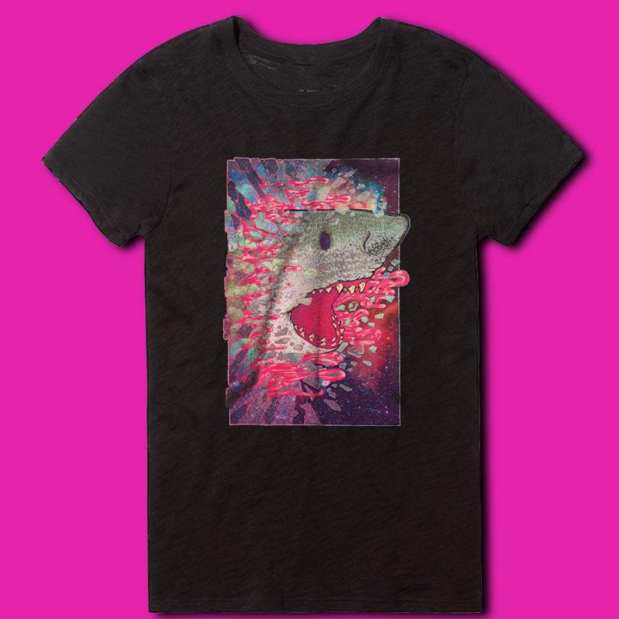 Shark From Outer Space Women’S T Shirt