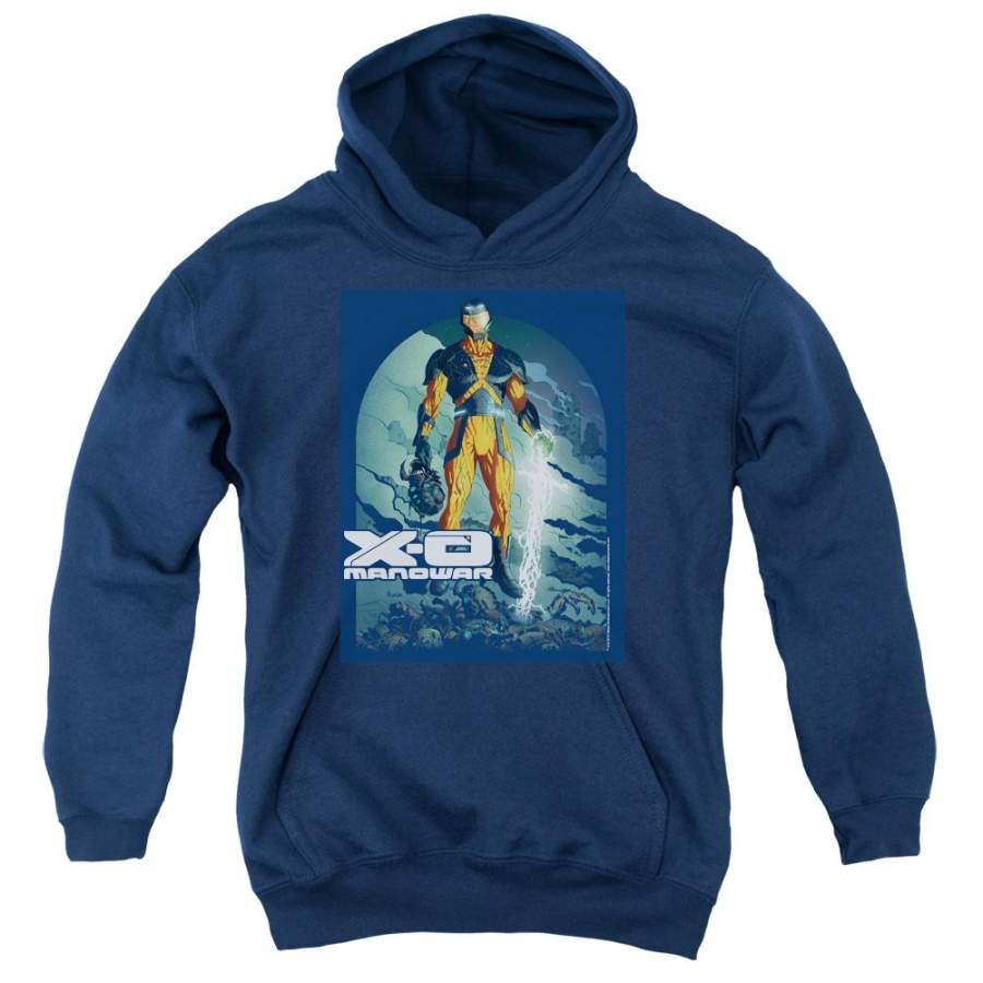 X-O Manowar Planet Death Youth Hoodie (Ages 8-12)