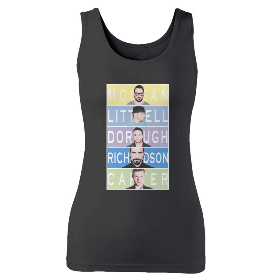 Backstreet Boys Show Off Kids Woman’s Tank Top