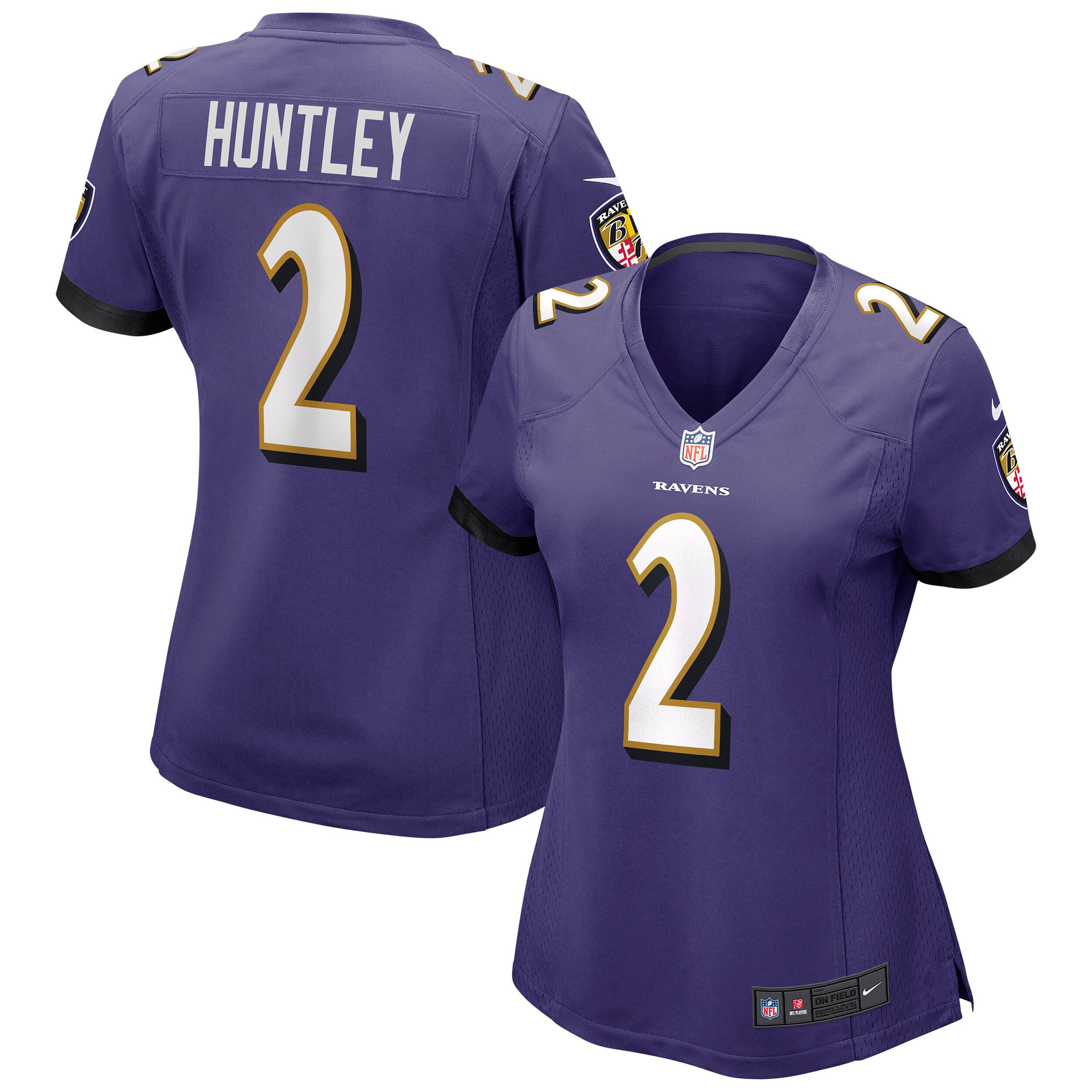 Tyler Huntley Baltimore Ravens Womens Game Jersey – Purple NFL