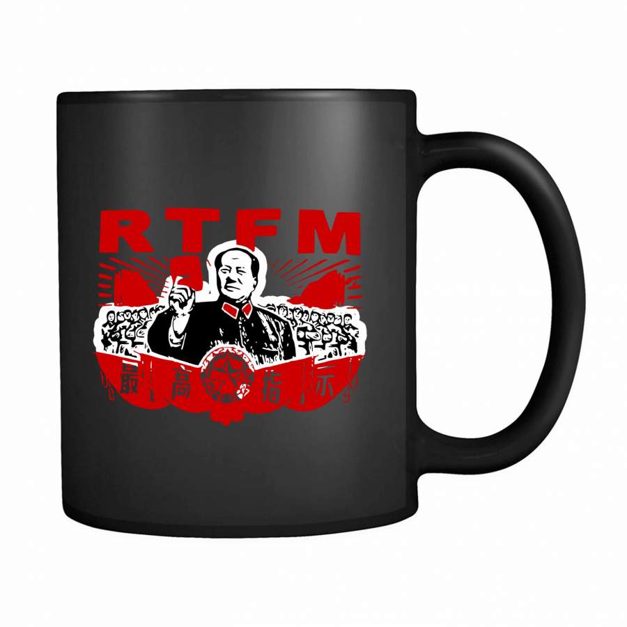 The It Crowd Rtfm Chairman Mao Roy 11oz Mug