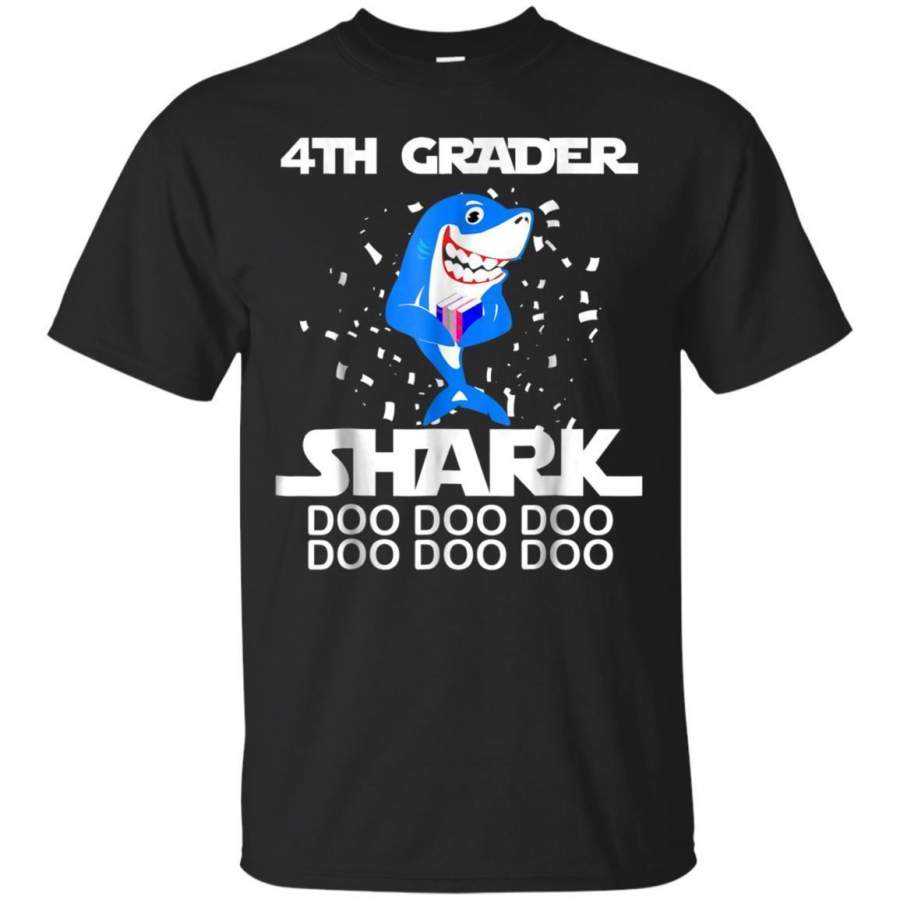 AGR Awesome Fourth Grader Gifts T Shirt Funny Shark Lover Jaq T-shirt