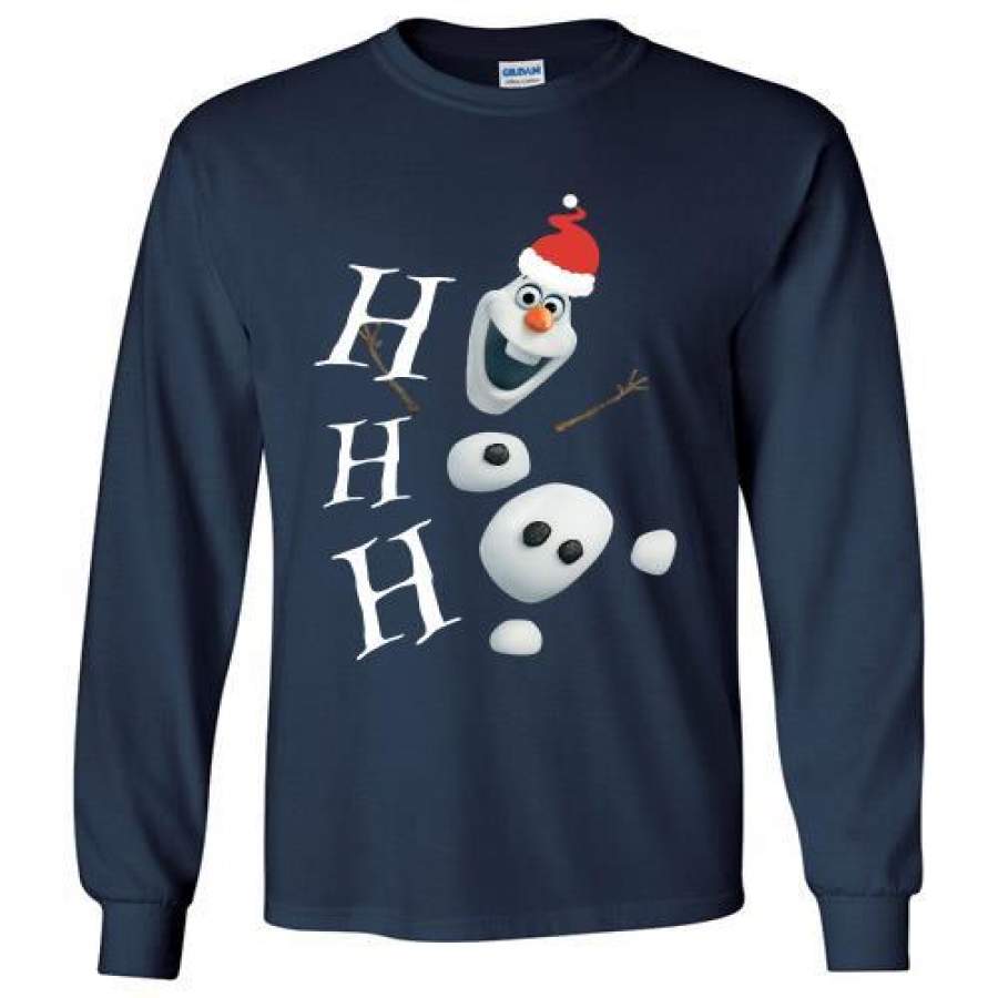 Ho Ho Ho Olaf Sweatshirt Frozen Olaf Christmas Long Shirt