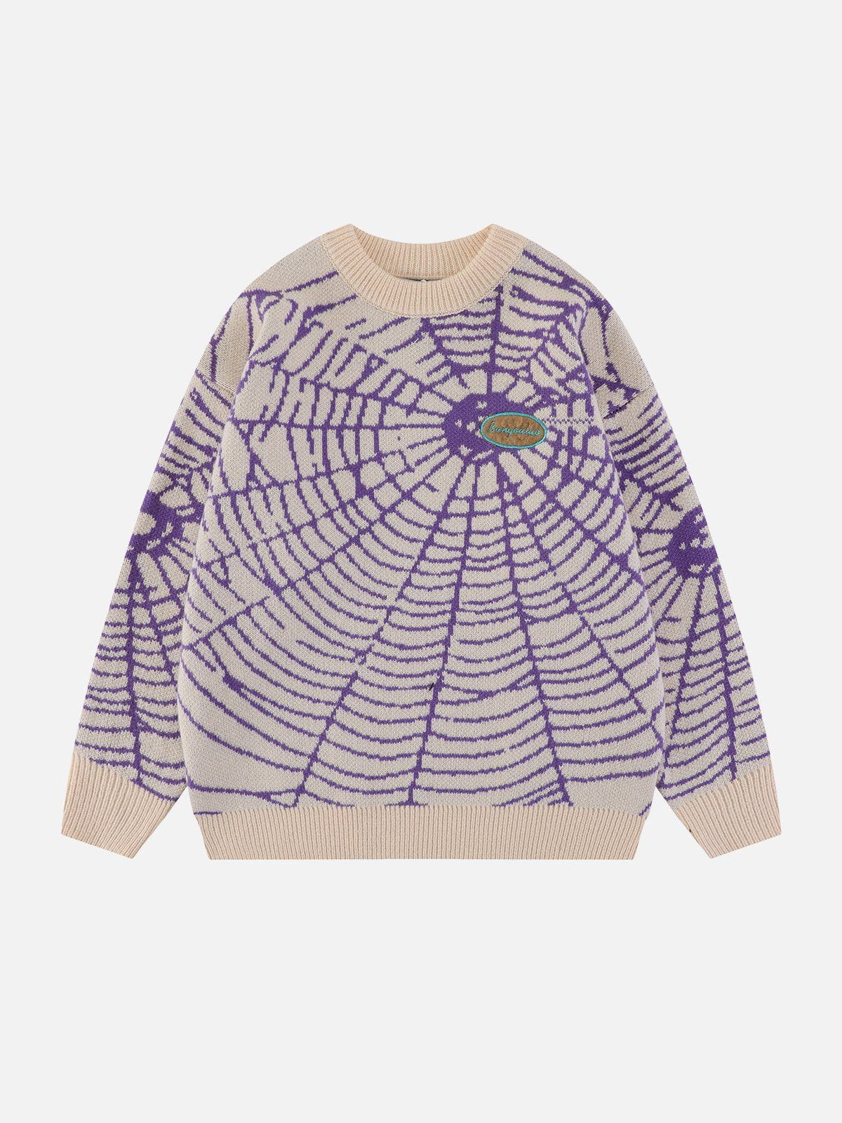 Talishko™ – “Hunting” Spider Web Knit Sweater