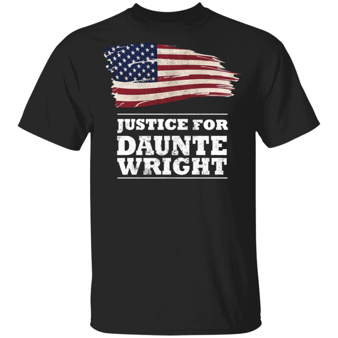 Justice For Daunte Wright Shirt American Black Lives Matter T-shirt Stop Killing Us BLM Merch