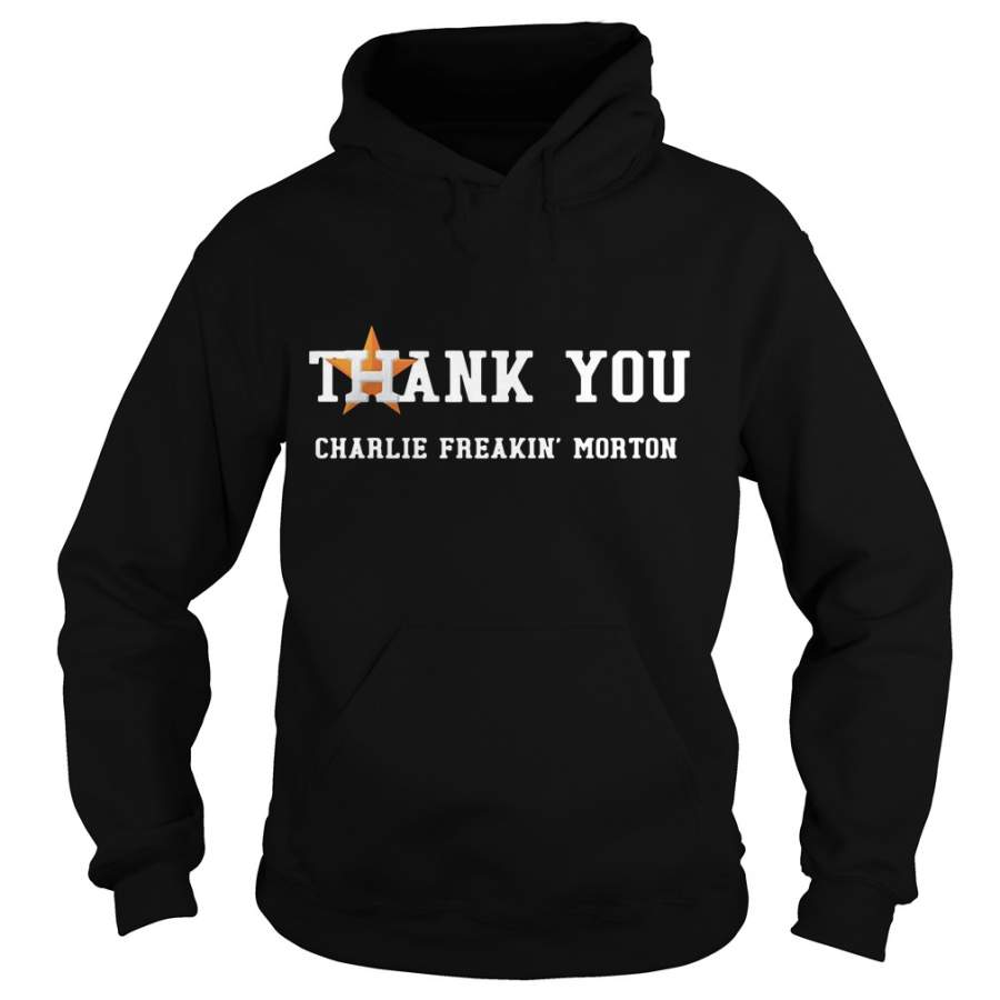 Houston Astros Thank you Charlie Freakin’ Morton Hoodie