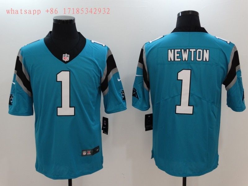 Carolina Panthers Cam Newton #1 NFL 2020 Teal Jersey Jersey