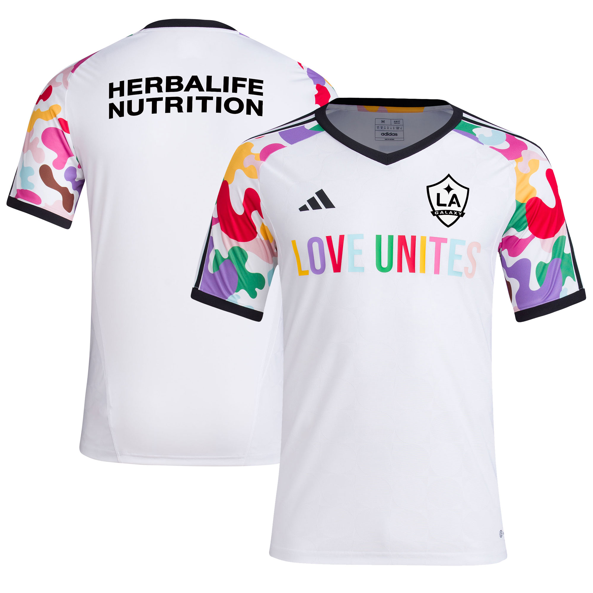 LA Galaxy 2023 Pride Pre-Match Top – White