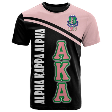 Alpha Kappa Alpha T-Shirt – Sorority Curve Version T-Shirt