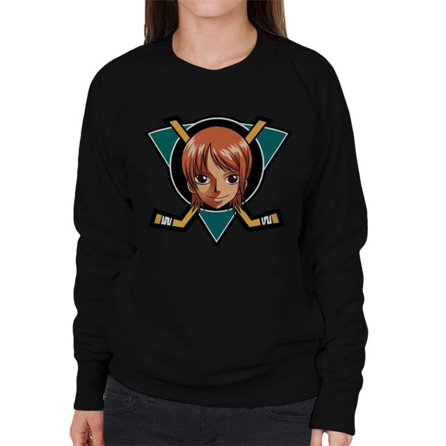 Nami Mighty Ducks One Piece Women’s Sweatshirt