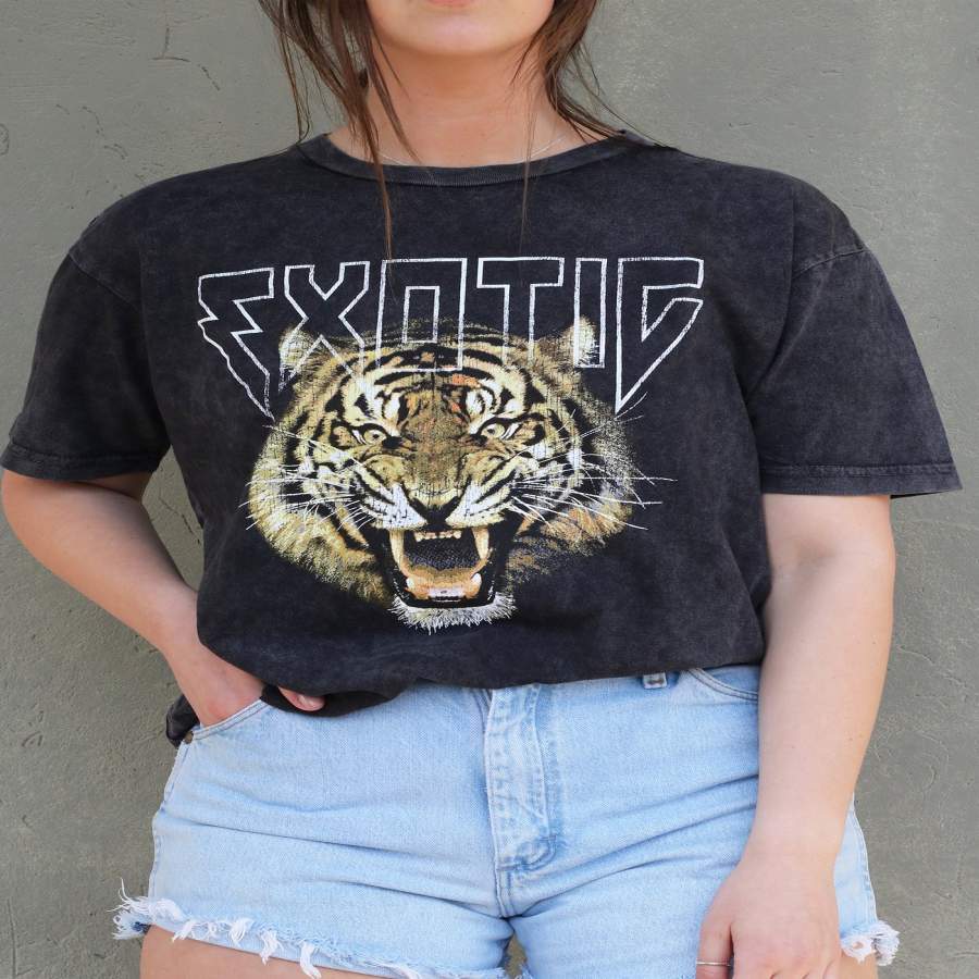 Wild & True – Exotic Tiger T-Shirt