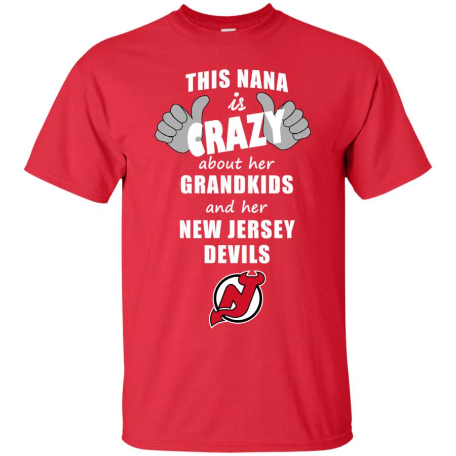 This Nana Is Crazy About Her Grandkids And Her New Jersey Devils T Shirts