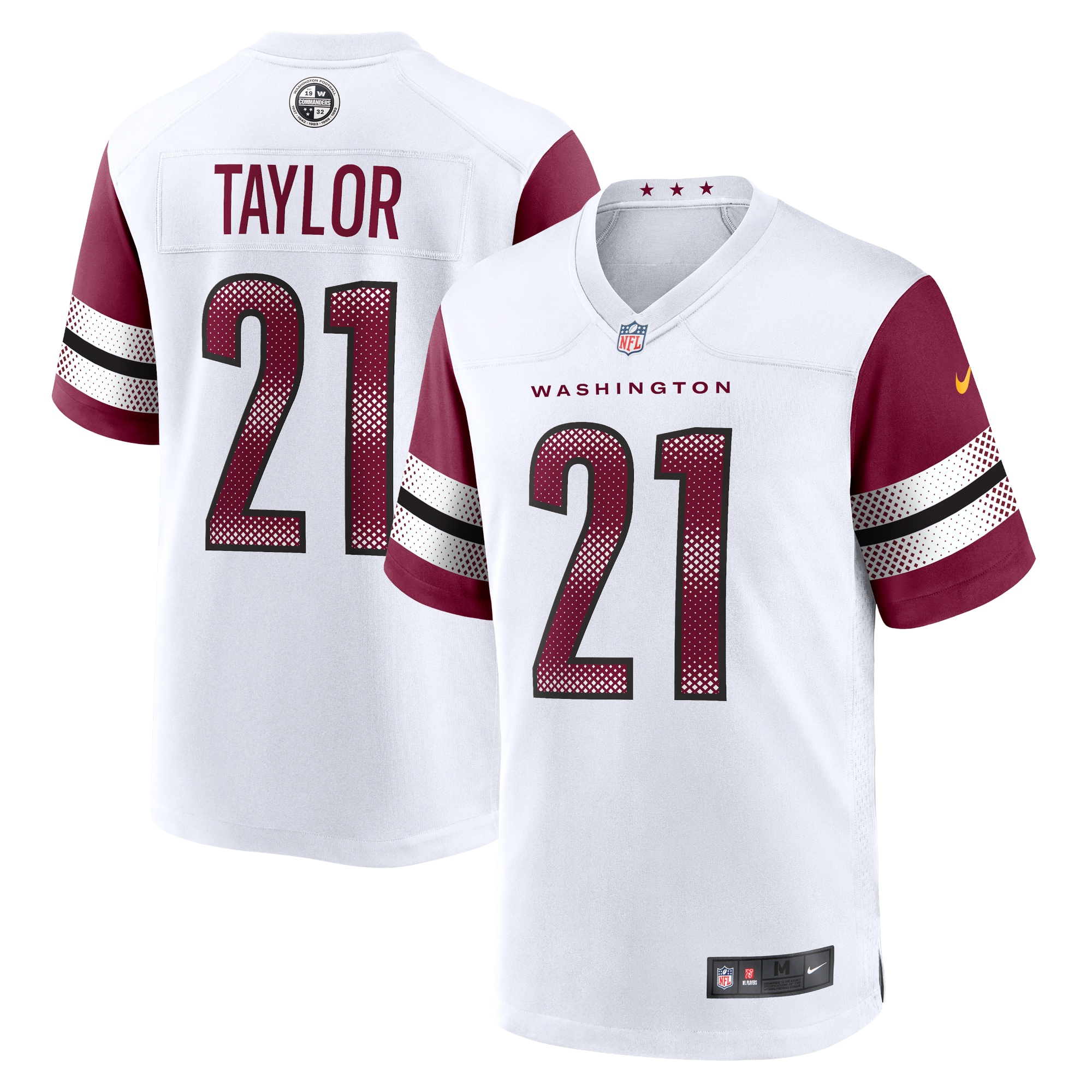 Sean Taylor Washington Commanders Retired Player Game Jersey – White