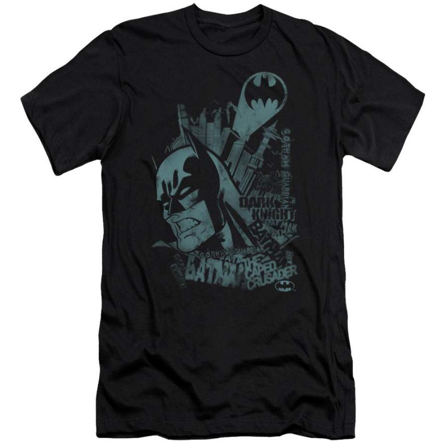 Batman – Gritted Teeth Short Sleeve Adult 30/1