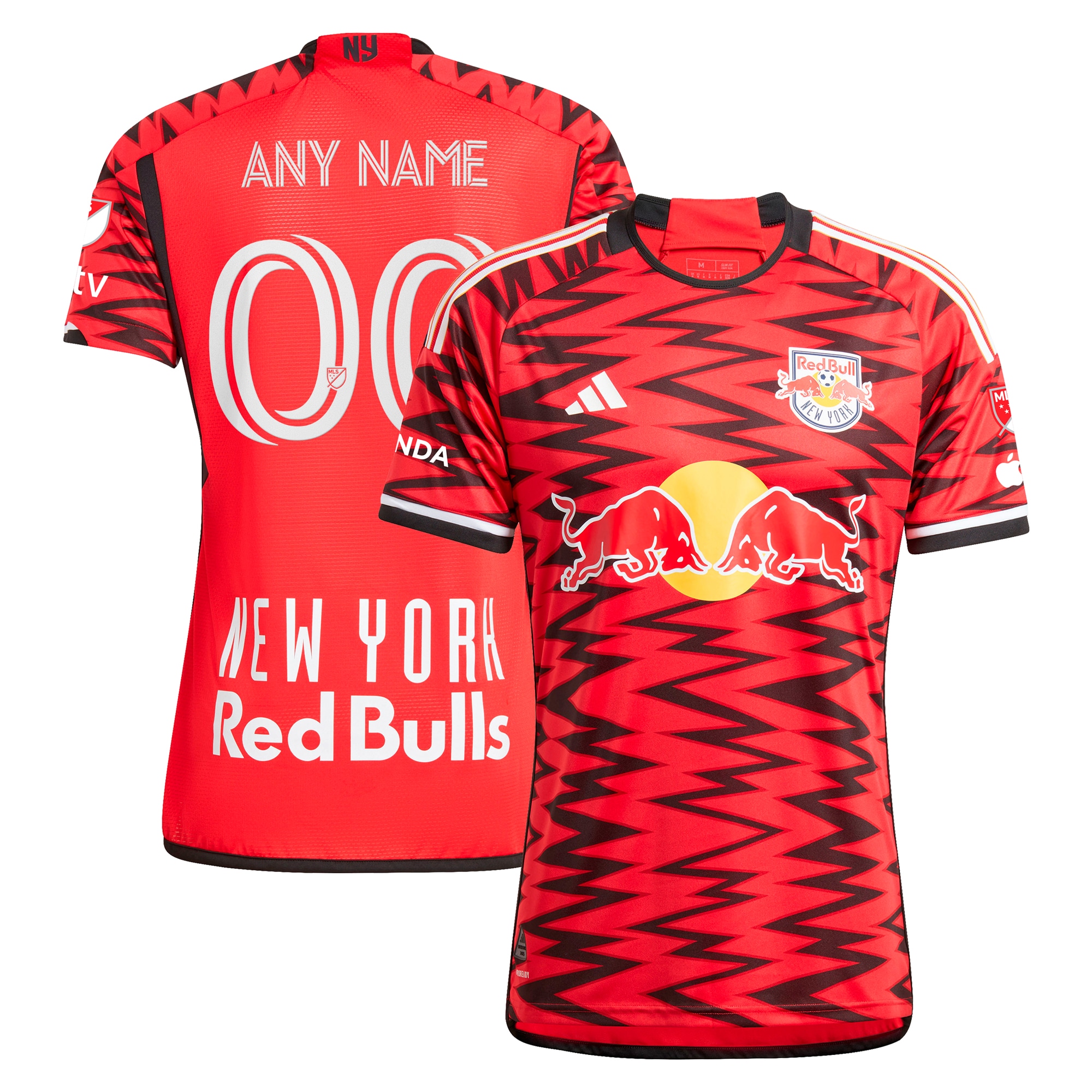 New York Red Bulls 2024 Legacy Authentic Custom Jersey  Red