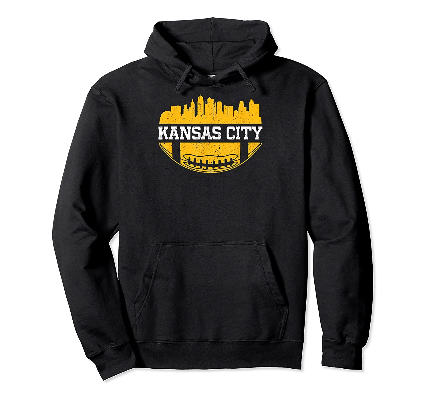 Kansas City Football Vintage KC Skyline Missouri Chief Retro Pullover Hoodie, T-Shirt, Sweatshirt