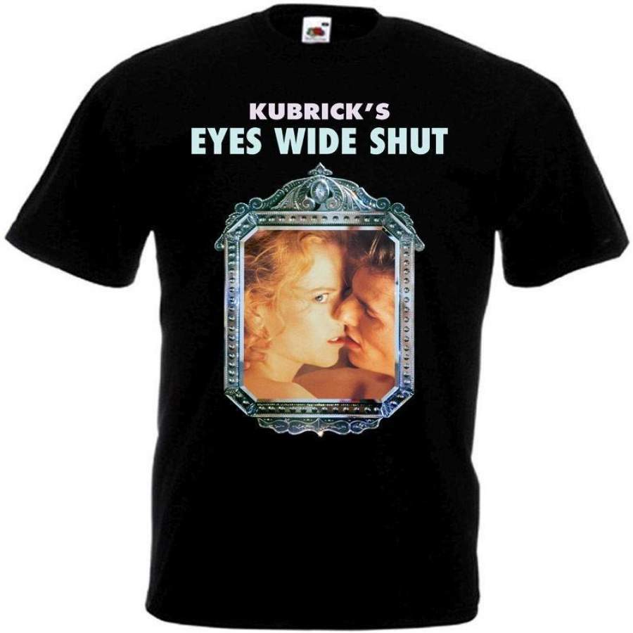 Eyes Wide Shut Movie Poster Mens Round Neck Short Sleeves T Shirt