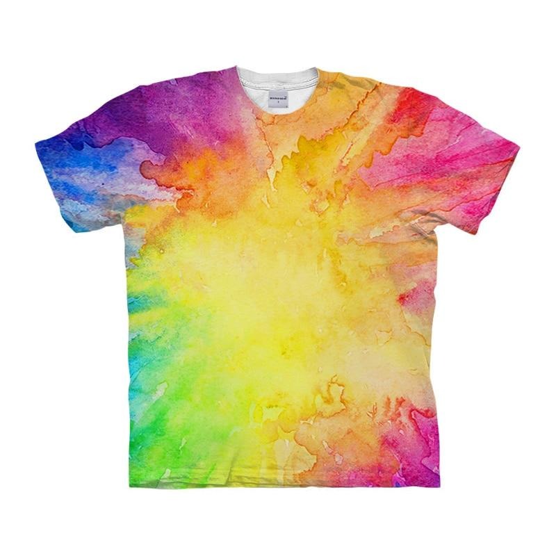 Colorful Watercolor Paint T-Shirt