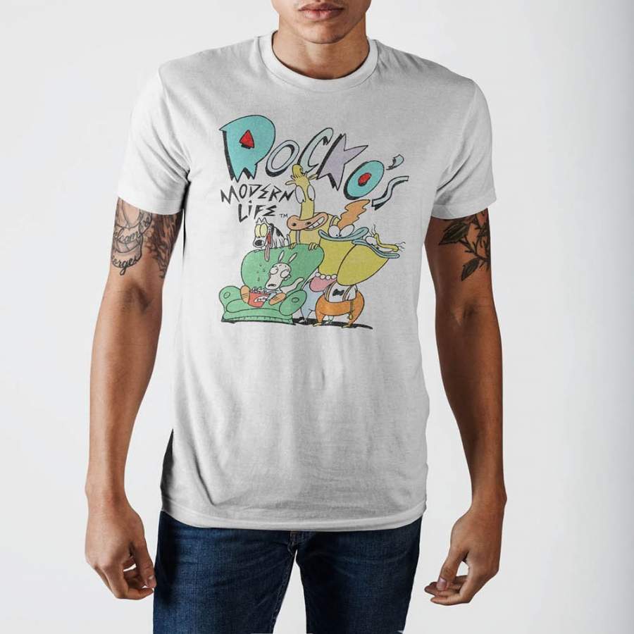 Rocko's Modern Life White T-Shirt