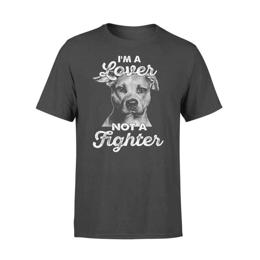 Pitbull I’m A Lover Not A Fighter T-shirt