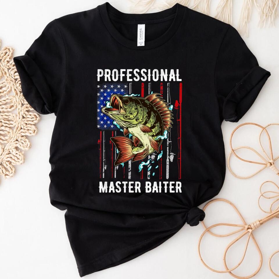 Professional Master Baiter, Special Gifts For Fishing Lovers Women Shirt