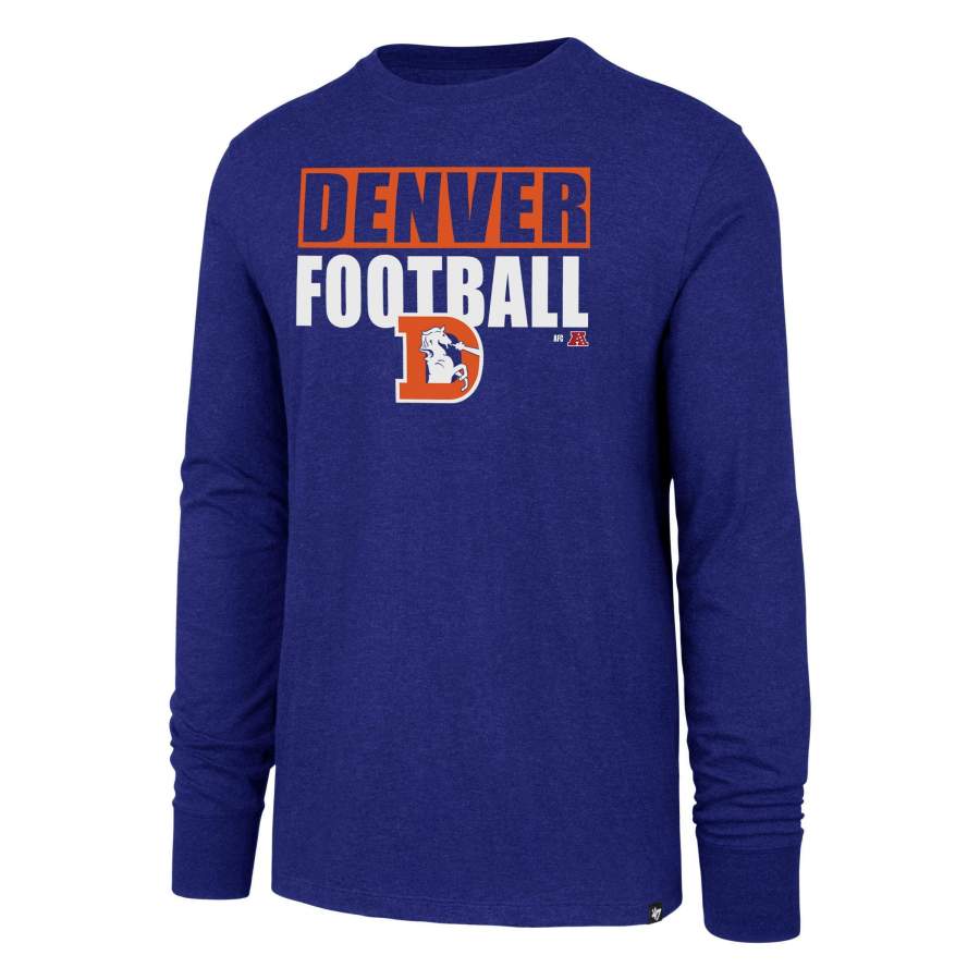 DENVER BRONCOS LEGACY ’47 CLUB LONG SLEEVE TEE