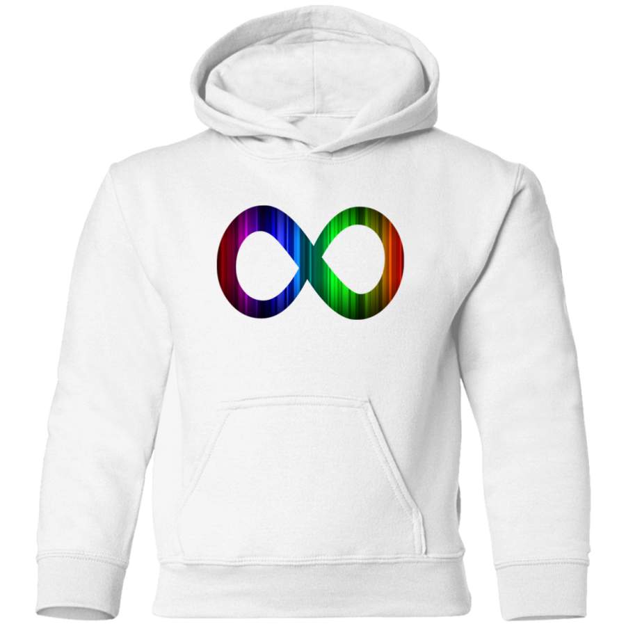 AGR infinity logo rainbow Toddler Pullover Hoodie