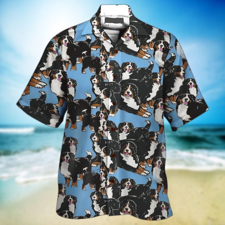 Bernese Mountain Aloha Hawaii Shirts For Men Women Ha83594