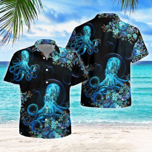 Octopus Flower Hawaii Shirt Ha51627