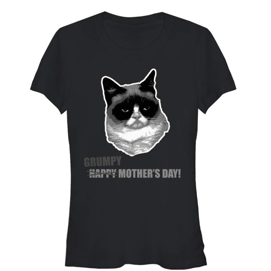 Grumpy Cat Junior’s Mother’s Day  T Shirt Black S