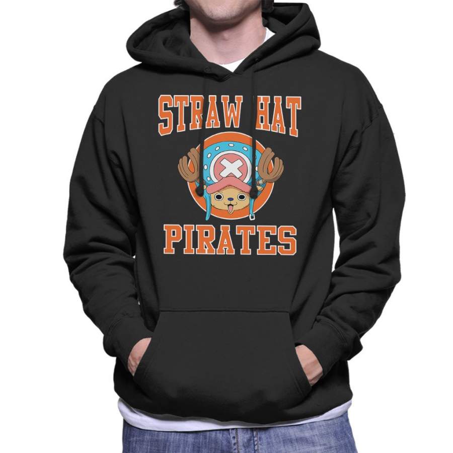 Straw Hat Pirates Tony Tony Chopper One Piece Men’s Hooded Sweatshirt
