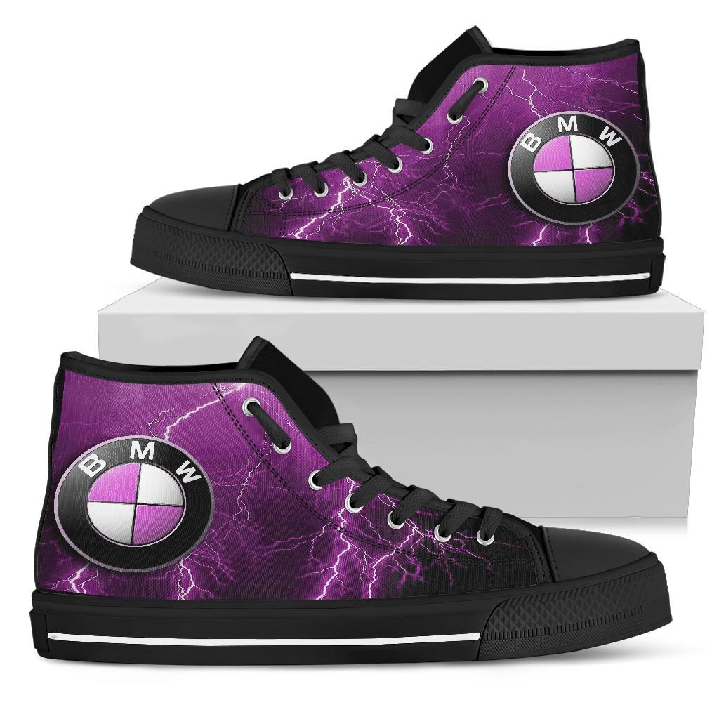 Bmw Thunder Purple High Top Shoes