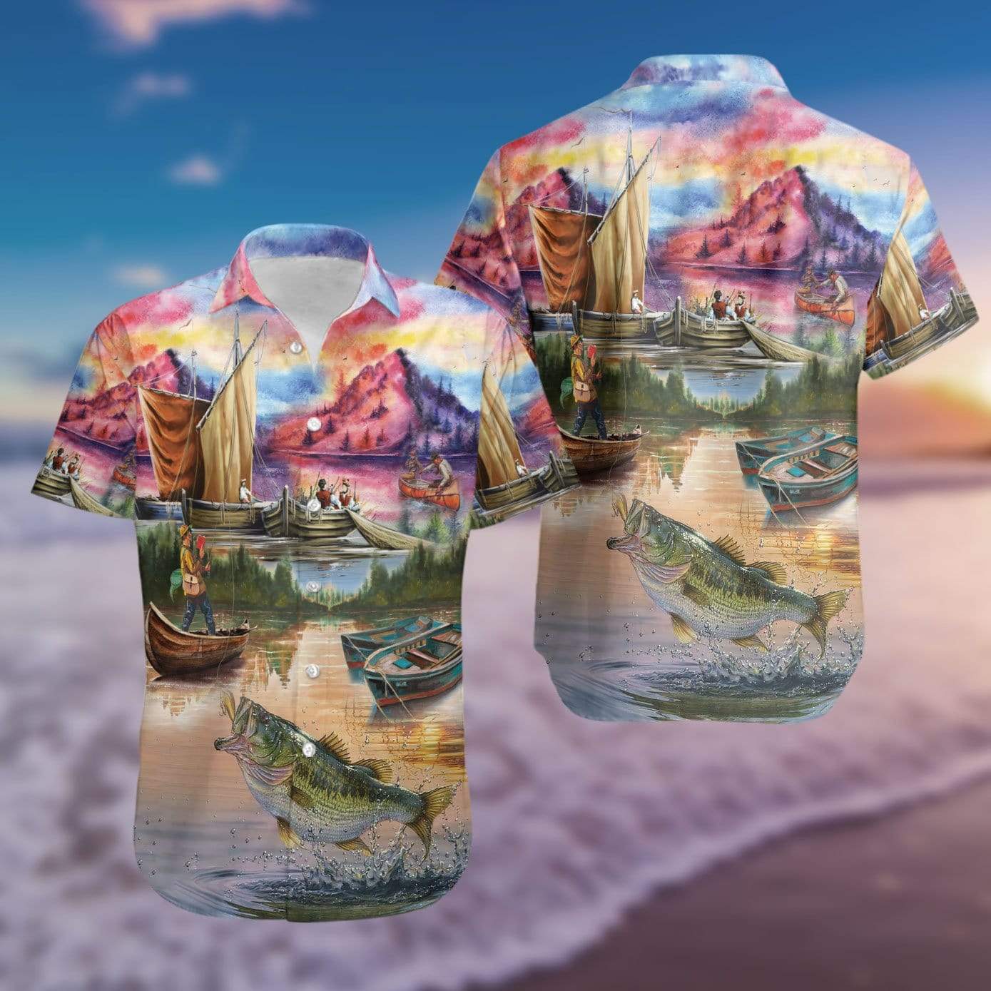 The Beauty Of Labor Aloha Hawaii Summer Beach Shirts Ha67321