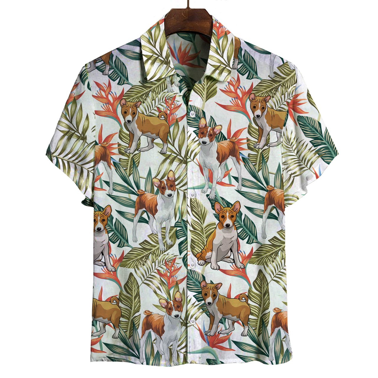 Basenji Hawaii Shirt Ha64978