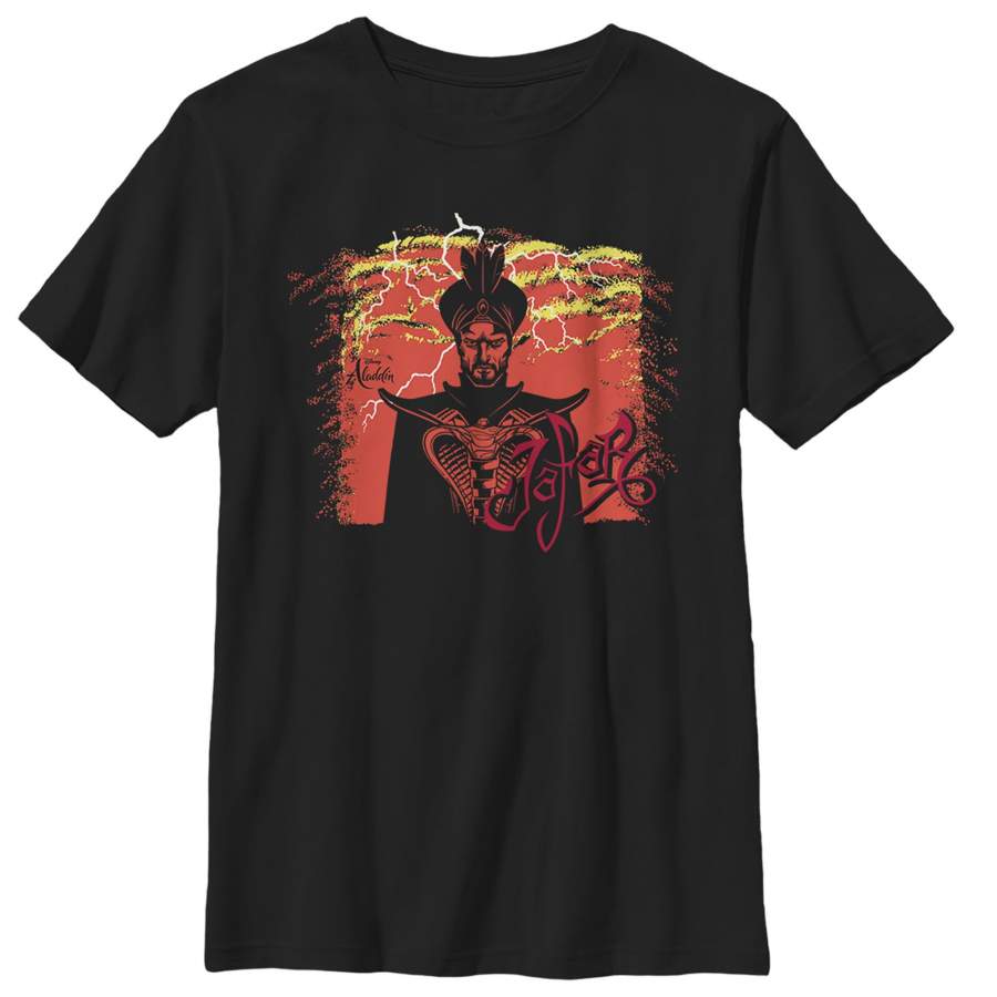 Aladdin Boy’s Stormy Jafar T-Shirt