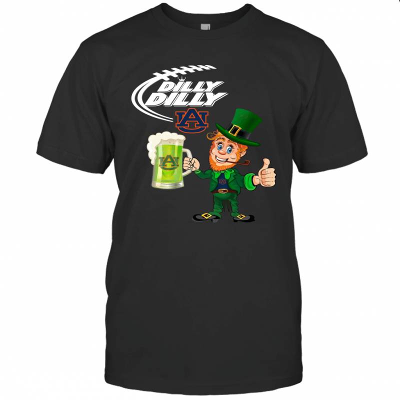 Auburn Tigers Dilly Dilly Saint Patrick Day T-Shirt