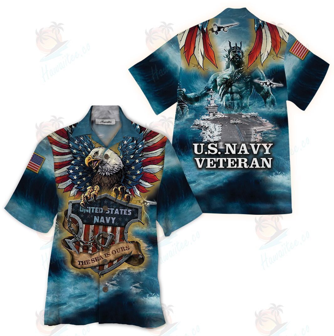 Us Navy Veteran Colorful High Quality Unisex Hawaii Shirt For Men And Women Ha75400