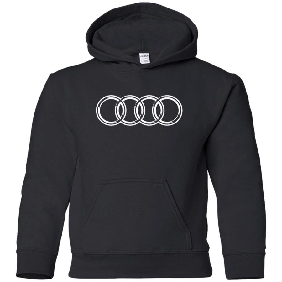 AGR Audi Rings Youth Pullover Hoodie