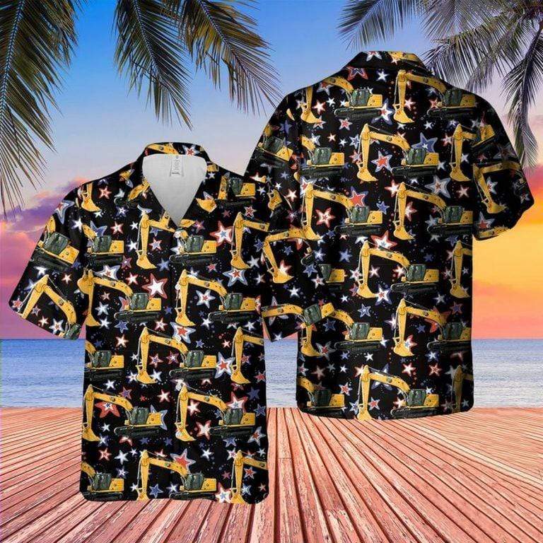 Hawaii Aloha Shirts Cat 320 Unisex Print Short Sleeve Casual Shirt Ha1275