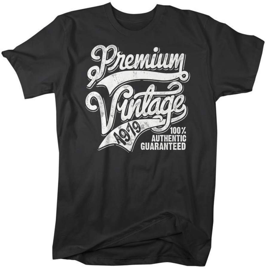 Men’s Premium Vintage T Shirt 1979 Birthday Made In Shirt 40th Birthday Tee Retro Gift Idea Vintage Tee