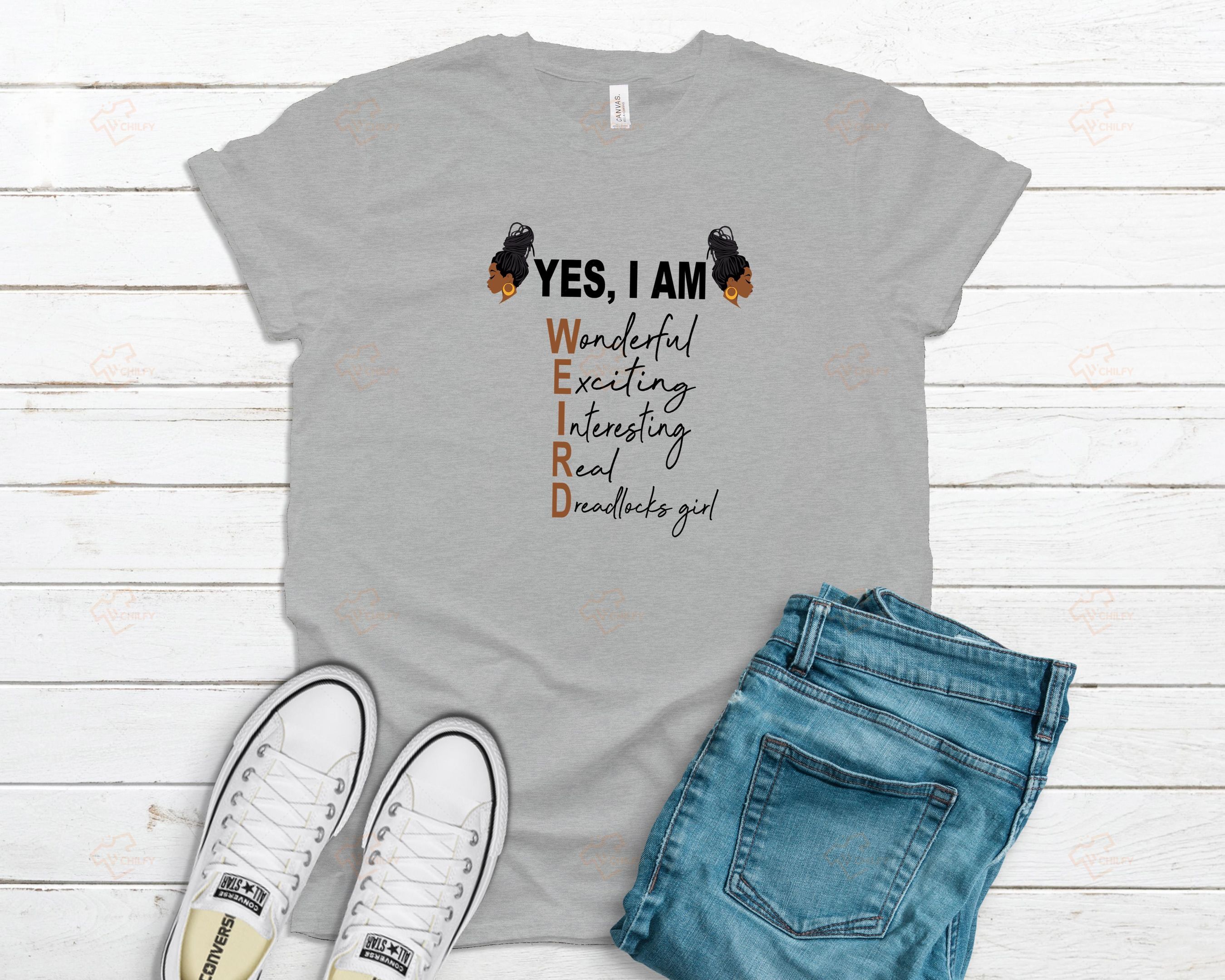 Yes I am dreadlocks girl shirt, Black girl shirt, locs girl shirt