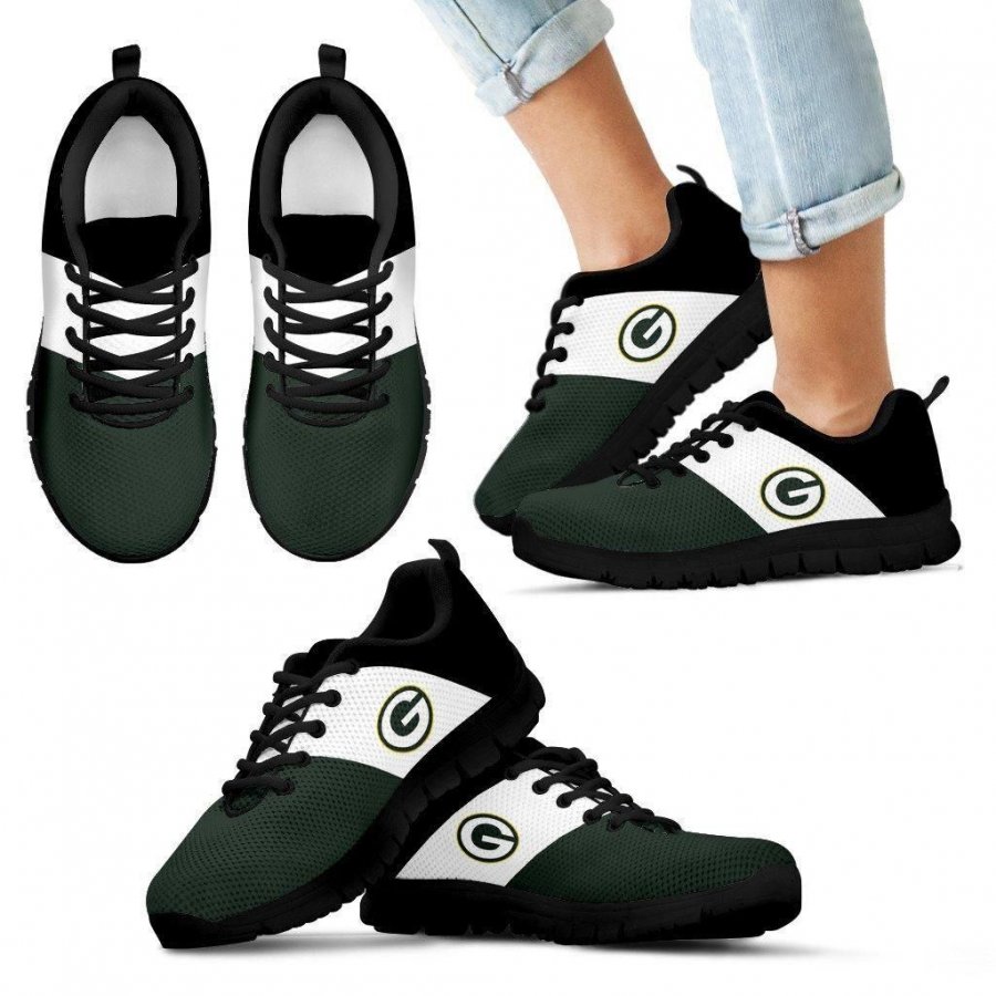 Separate Colours Section Superior Green Bay Packers Sneakers #875