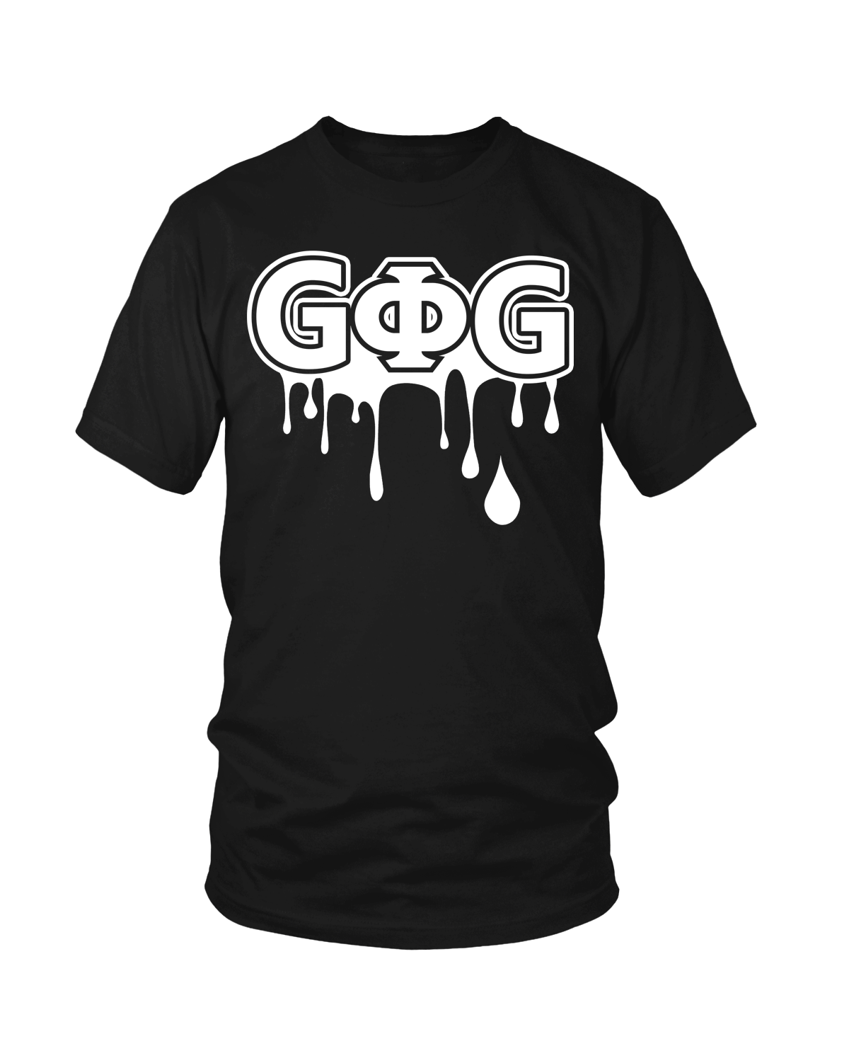 Groove Phi Groove Crew Neck Drip T-Shirts