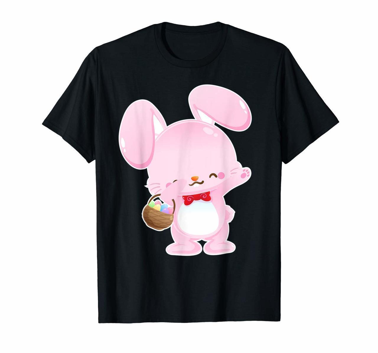 Dabbing Easter Bunny T Shirt Egg Hunt Gifts For Men Women