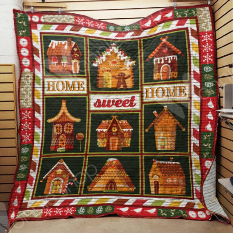 Gingerbread House Christmas Blanket AU2002 85O47