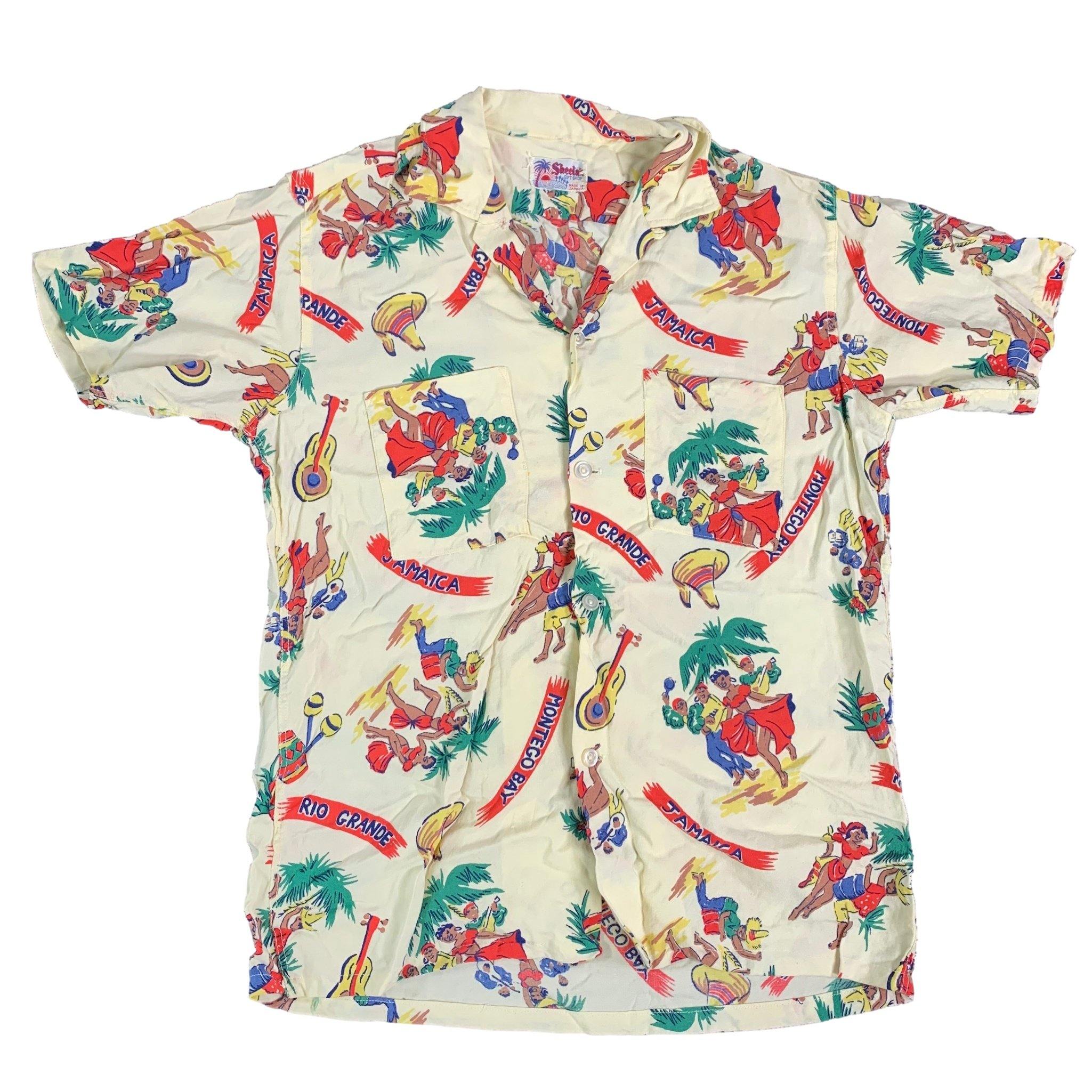 Vintage Sheela’s Gift Shop “Loop Collar” Shirt