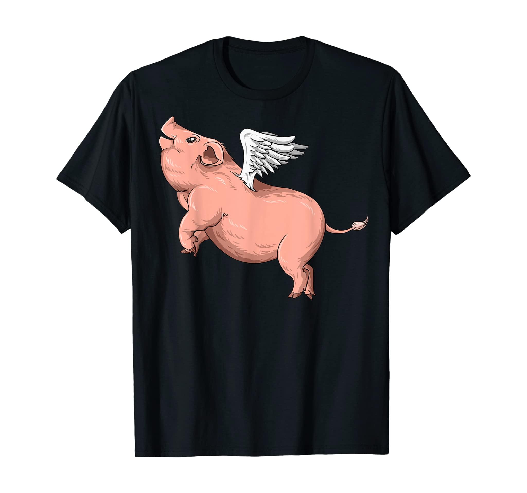 Flying Pig with Wings Fly Pig Lovers T-Shirt